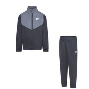 Nike boys or Girls Black/Grey Zip Track Jacket and Pants Set size 4 

BRAND NEW